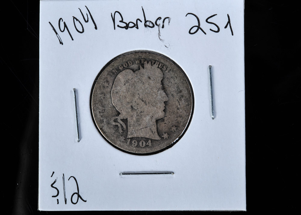 Collection of Barber Coins