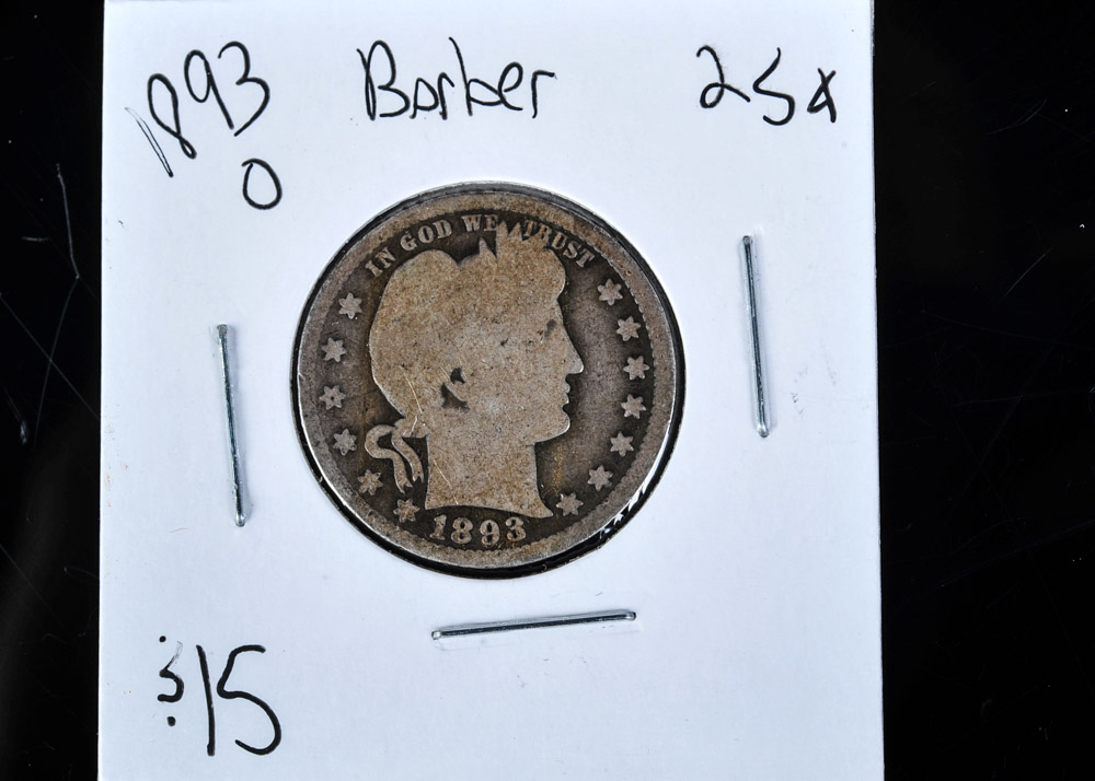Collection of Barber Coins