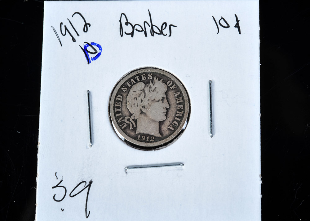 Collection of Barber Coins