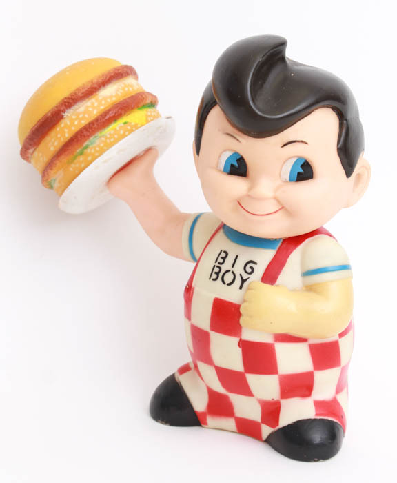 Pair of Big Boy Figurines