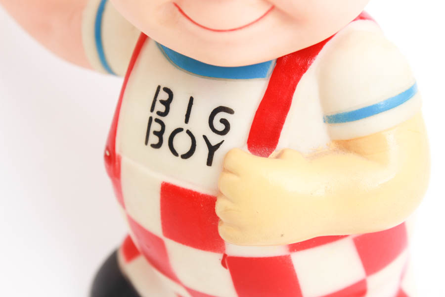 Pair of Big Boy Figurines
