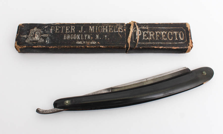 Antique Syringe and Razor