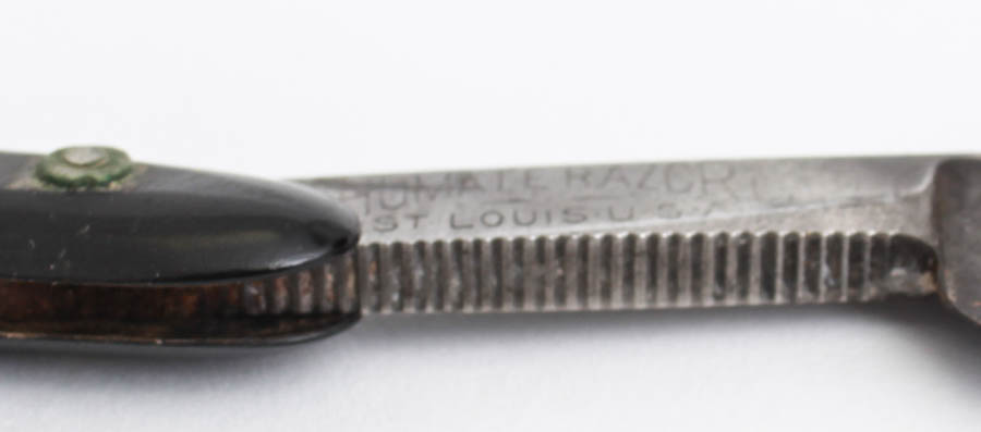 Antique Syringe and Razor