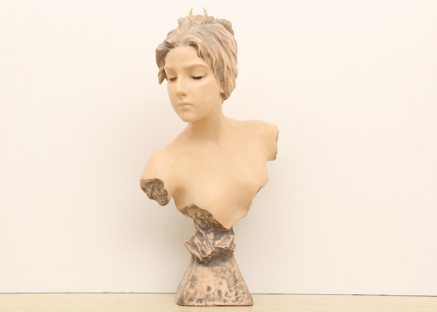 Plaster Cast Bust