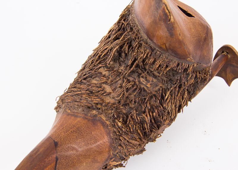 Vintage Burl Wood Duck Carving