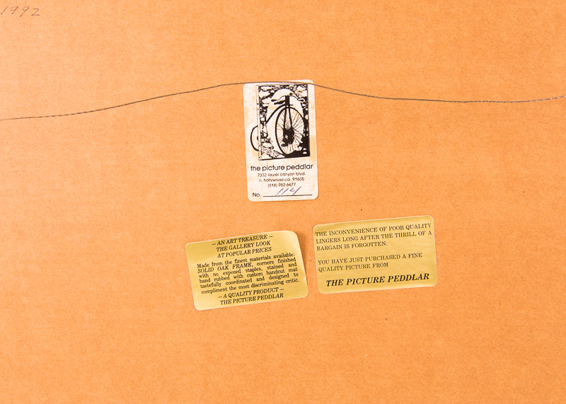 Signed Al Koenig Lithograph and Other Art