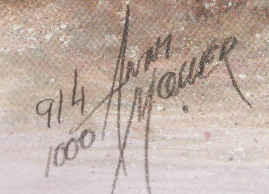 Limited Edition Signed Anni Moller Print