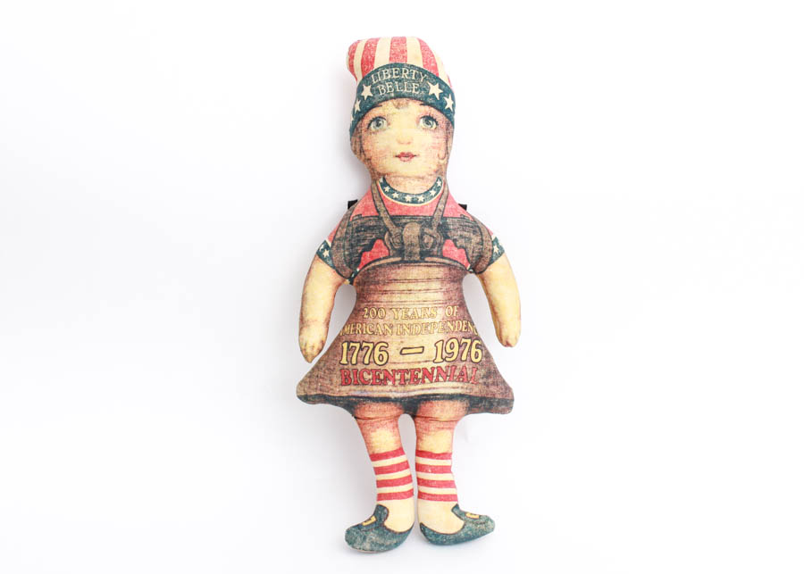 Printed Cloth Liberty Belle Doll