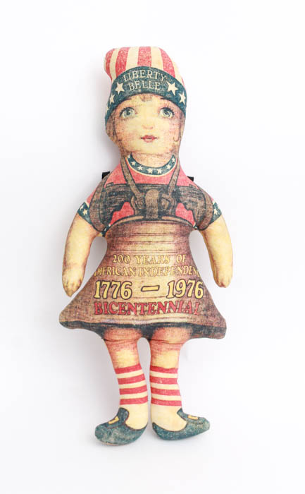 Printed Cloth Liberty Belle Doll