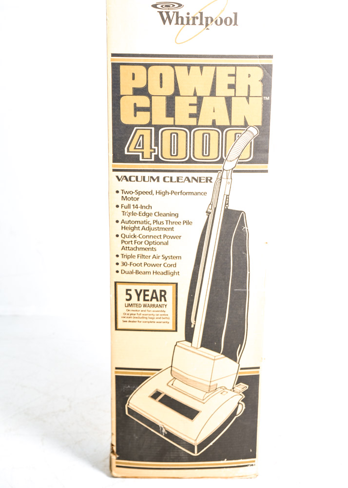 Whirlpool Power Clean 4000 Vacuum Cleaner