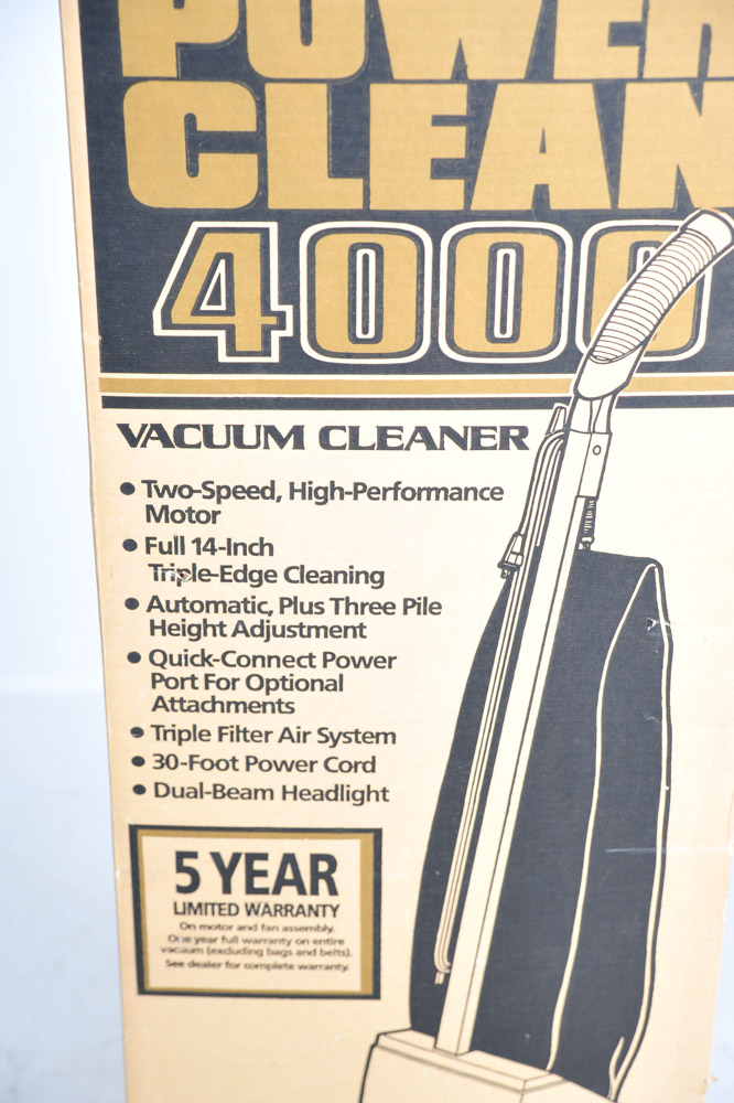 Whirlpool Power Clean 4000 Vacuum Cleaner