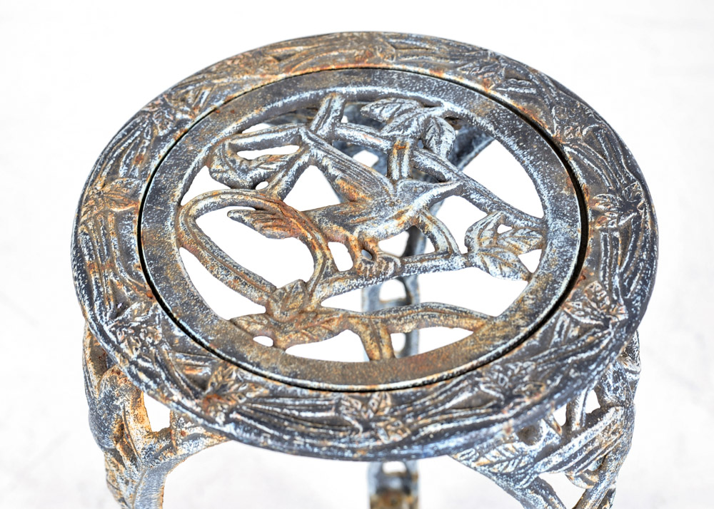 Cast Iron Two-Tier Plant Stand