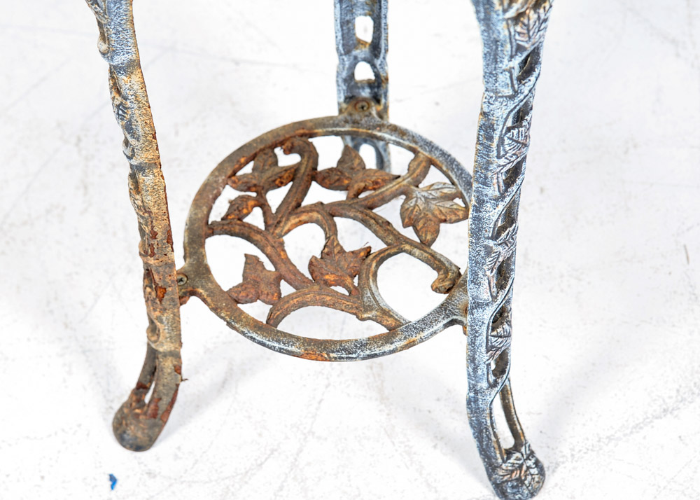 Cast Iron Two-Tier Plant Stand