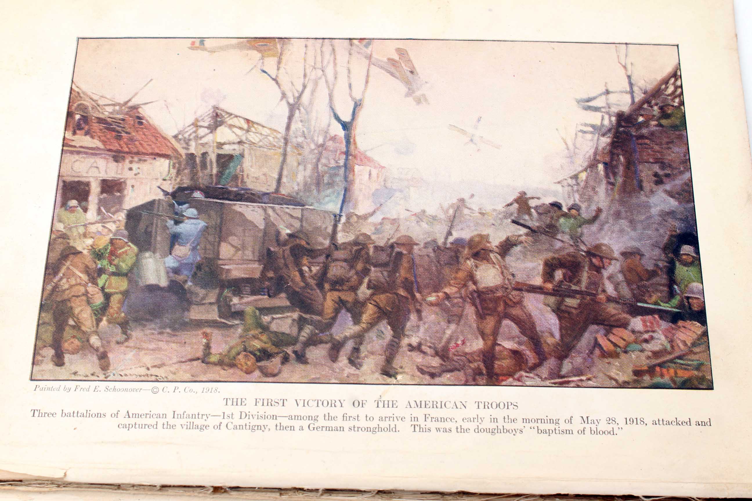 Pair of 1919 Books on WWI