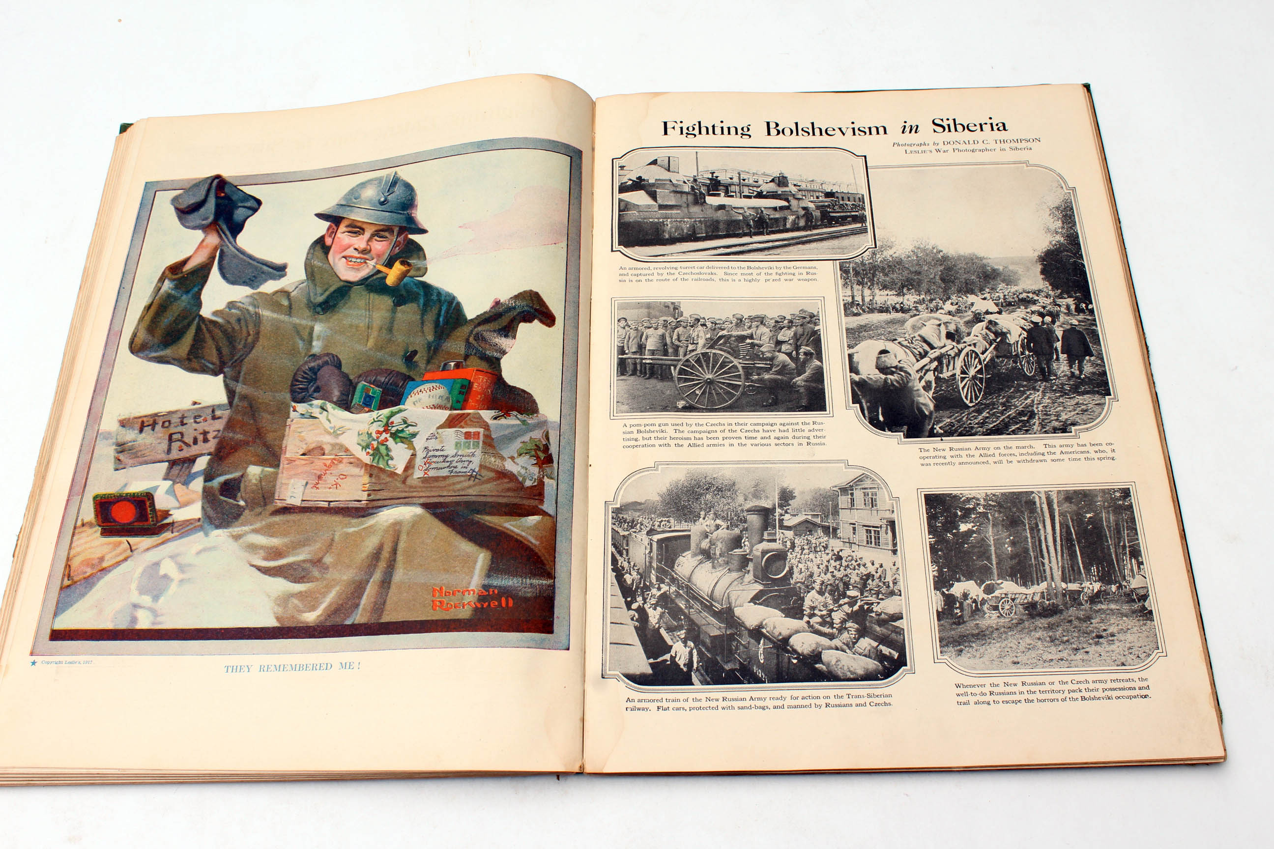 Pair of 1919 Books on WWI