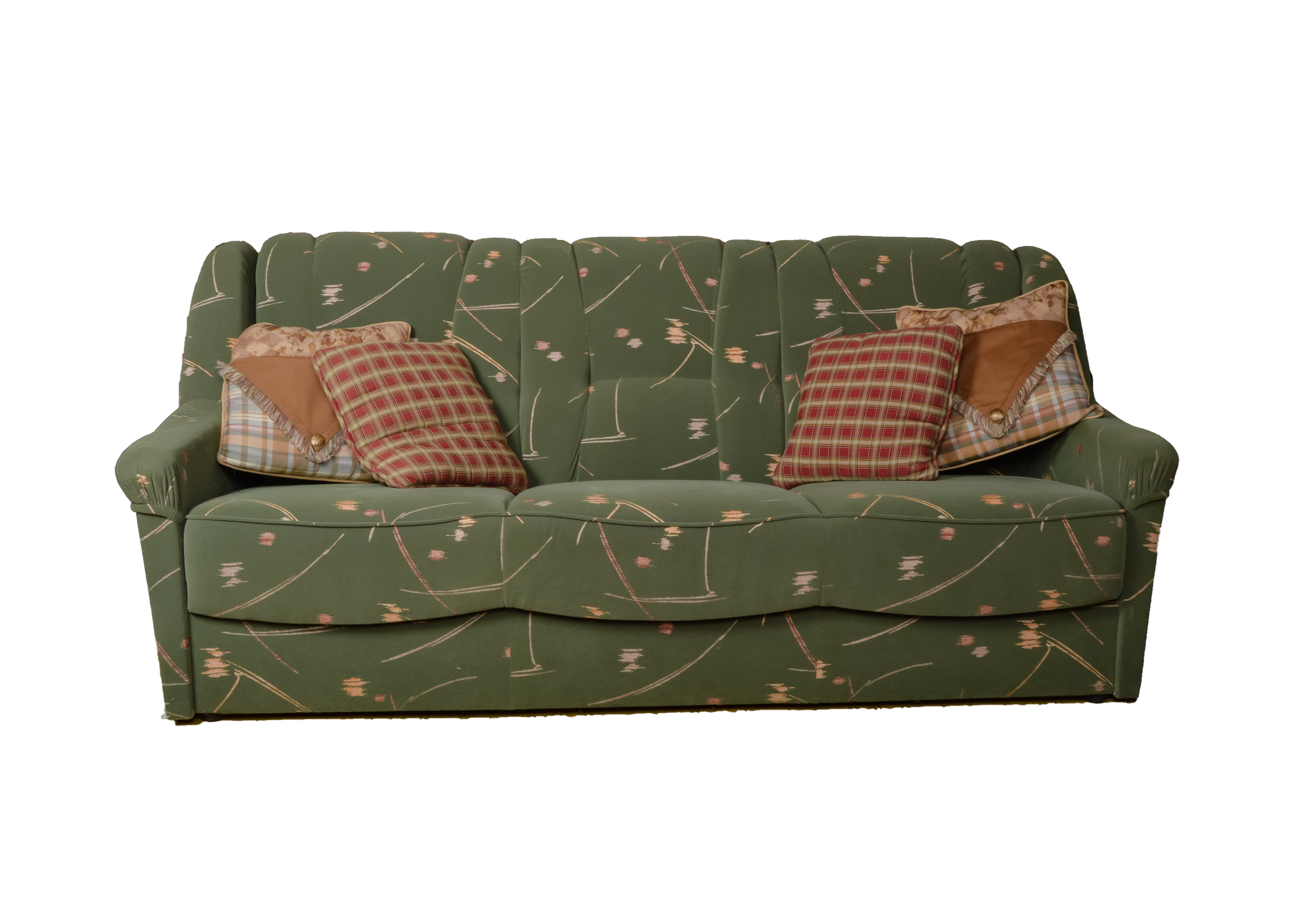 Convertible Green Sofa