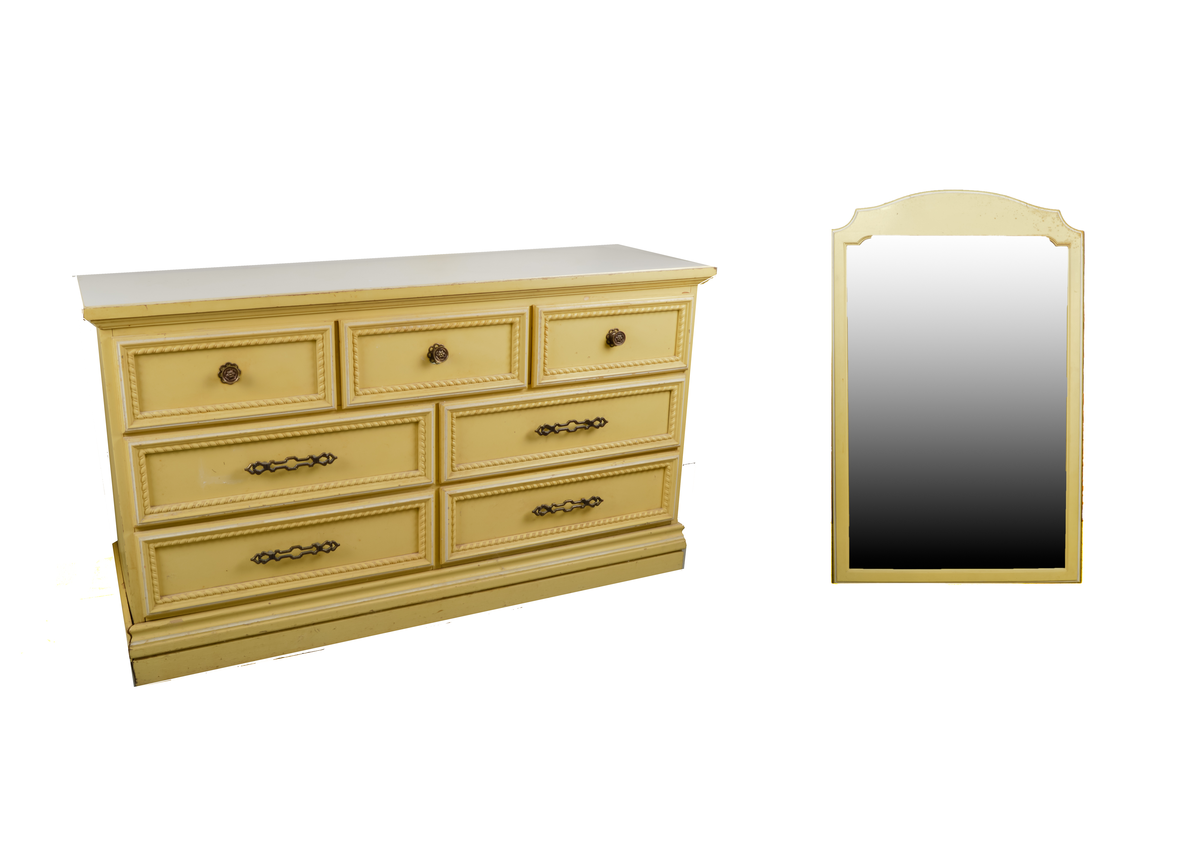Johnson/Carper Seven-Drawer Dresser with Mirror