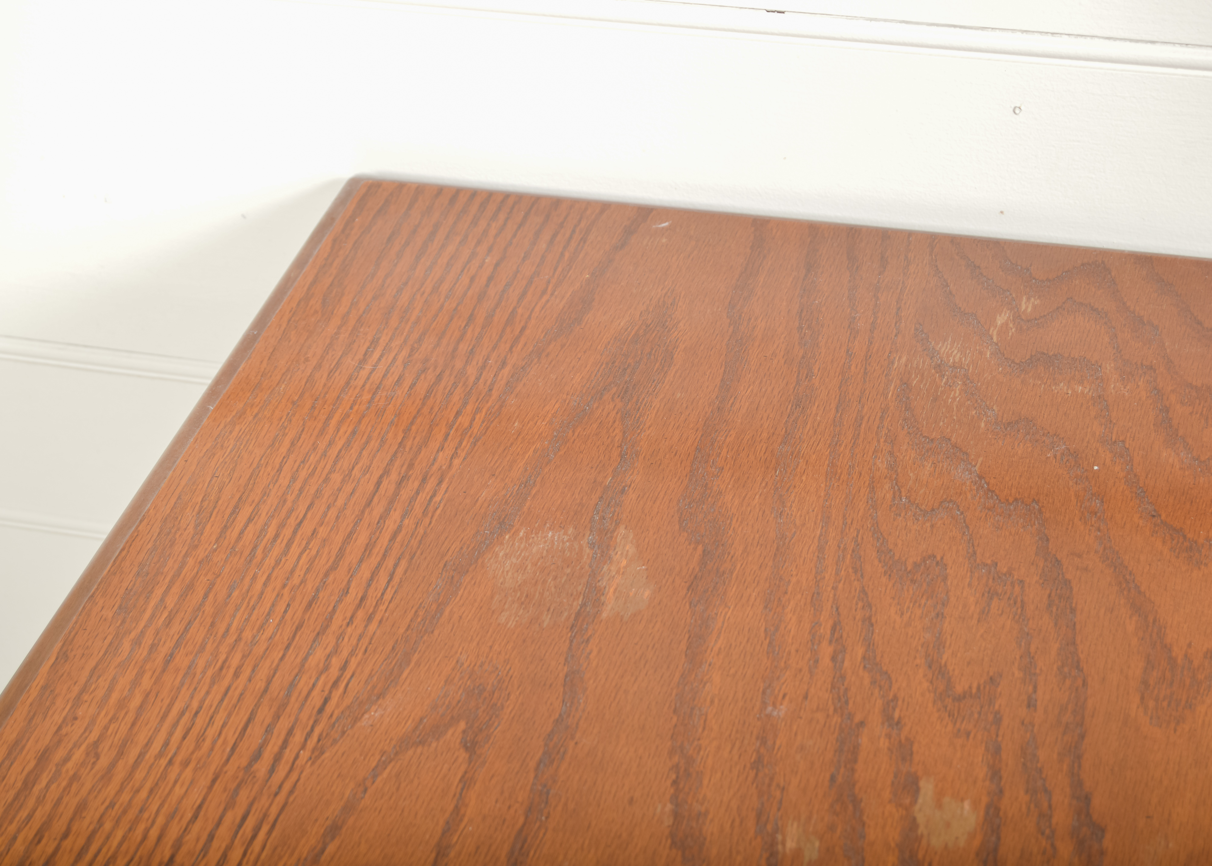 Oak Square End Table