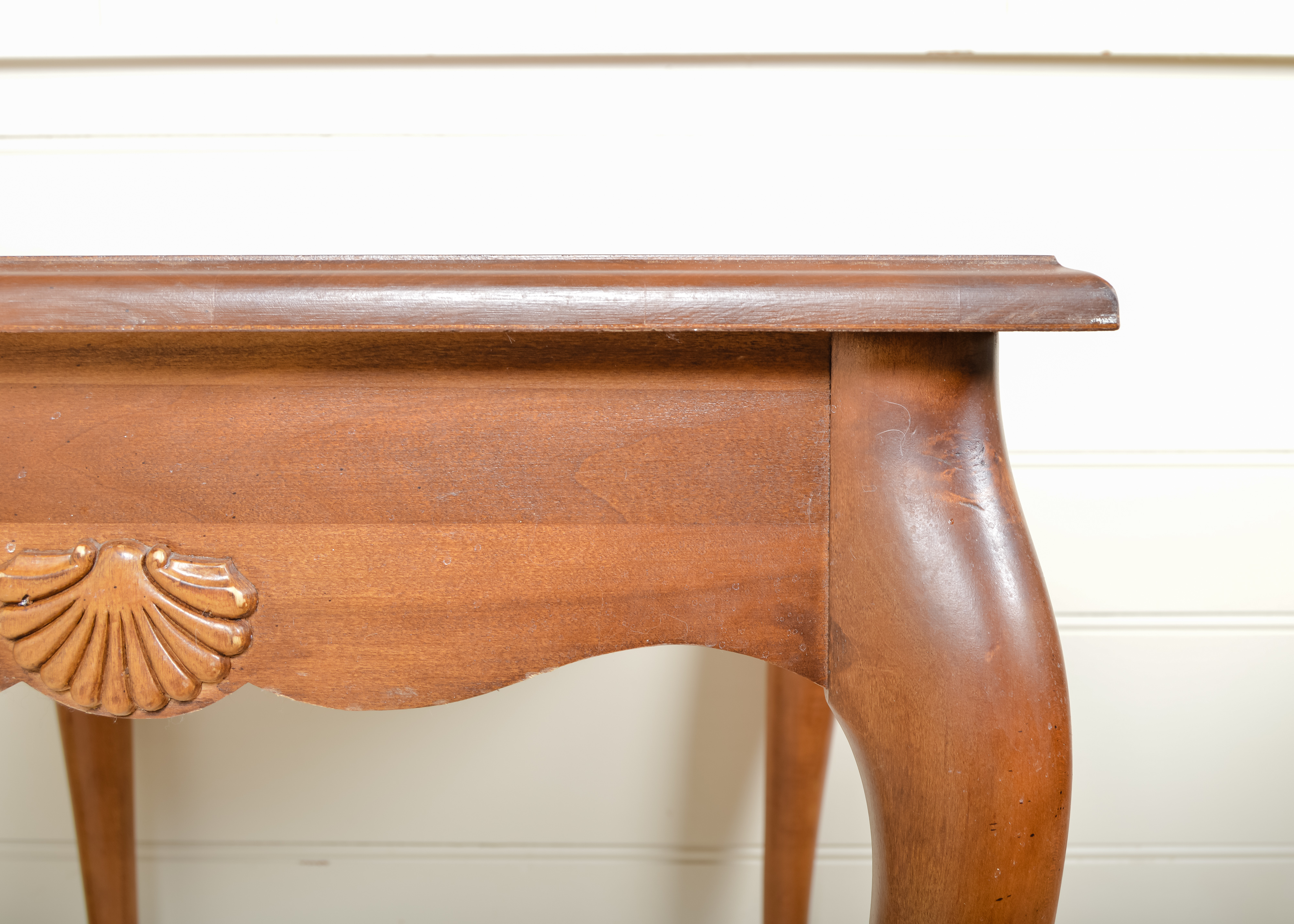 Oak Square End Table