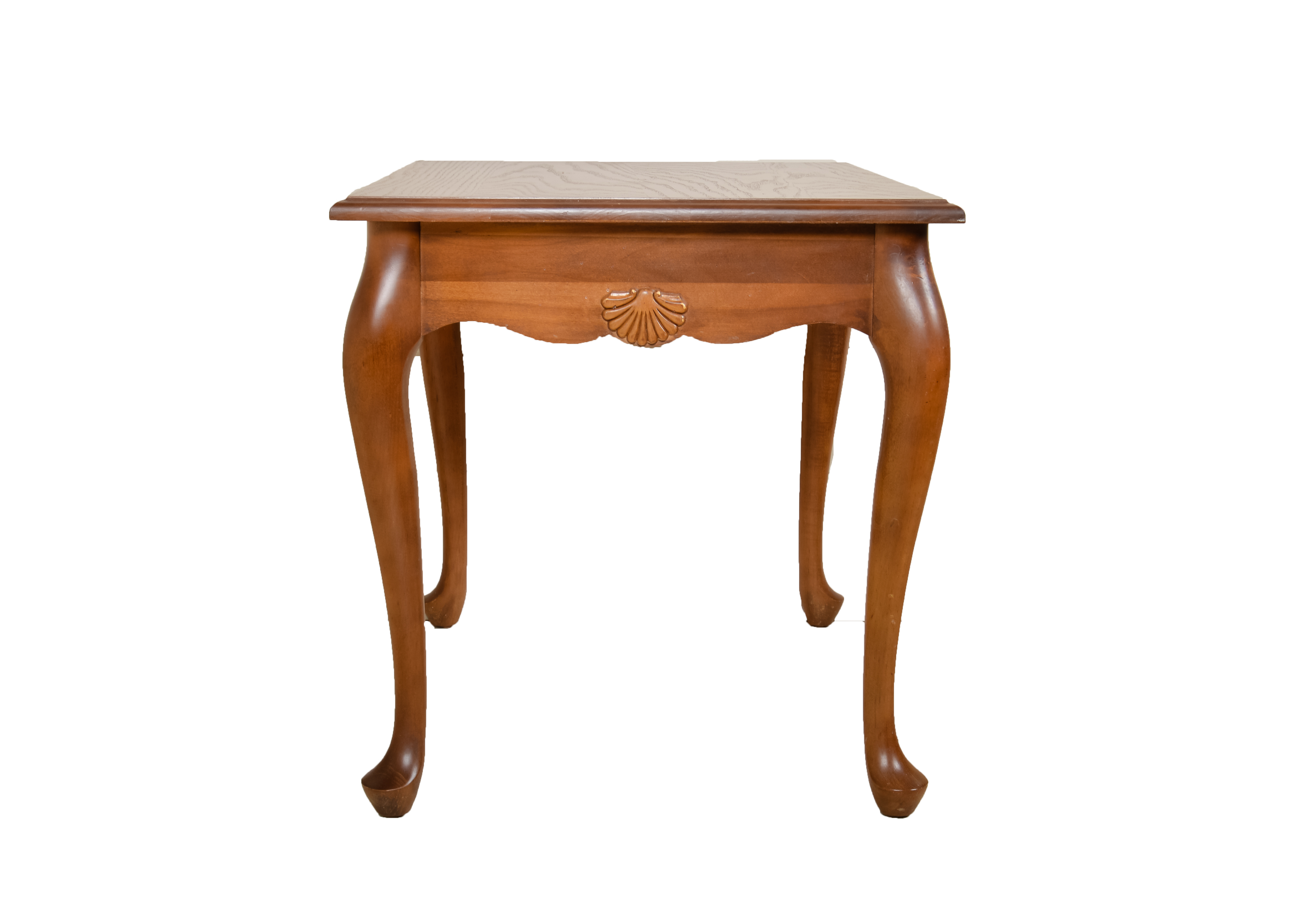 Oak Square End Table