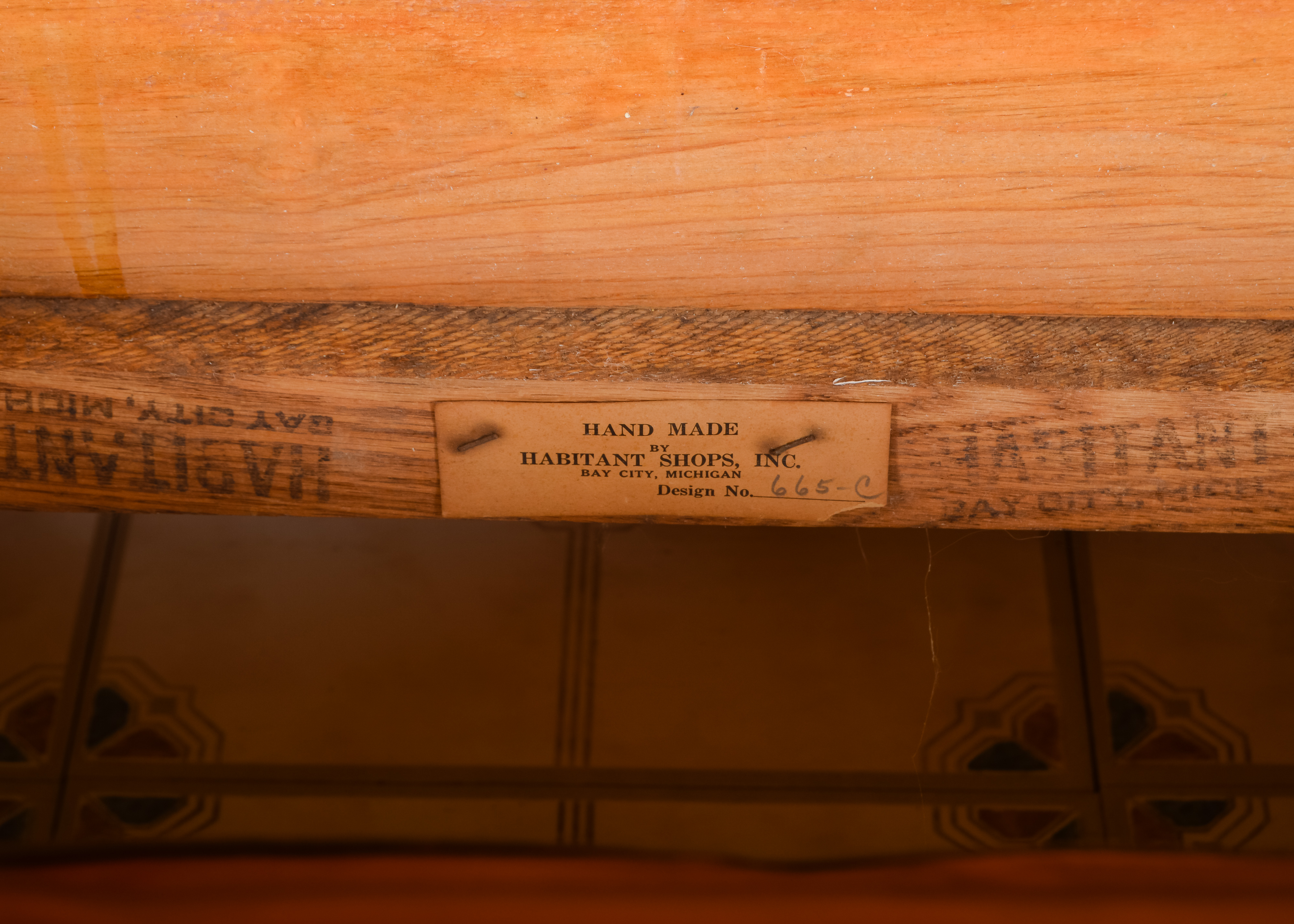 Vintage Red Vinyl Four Piece Sofa