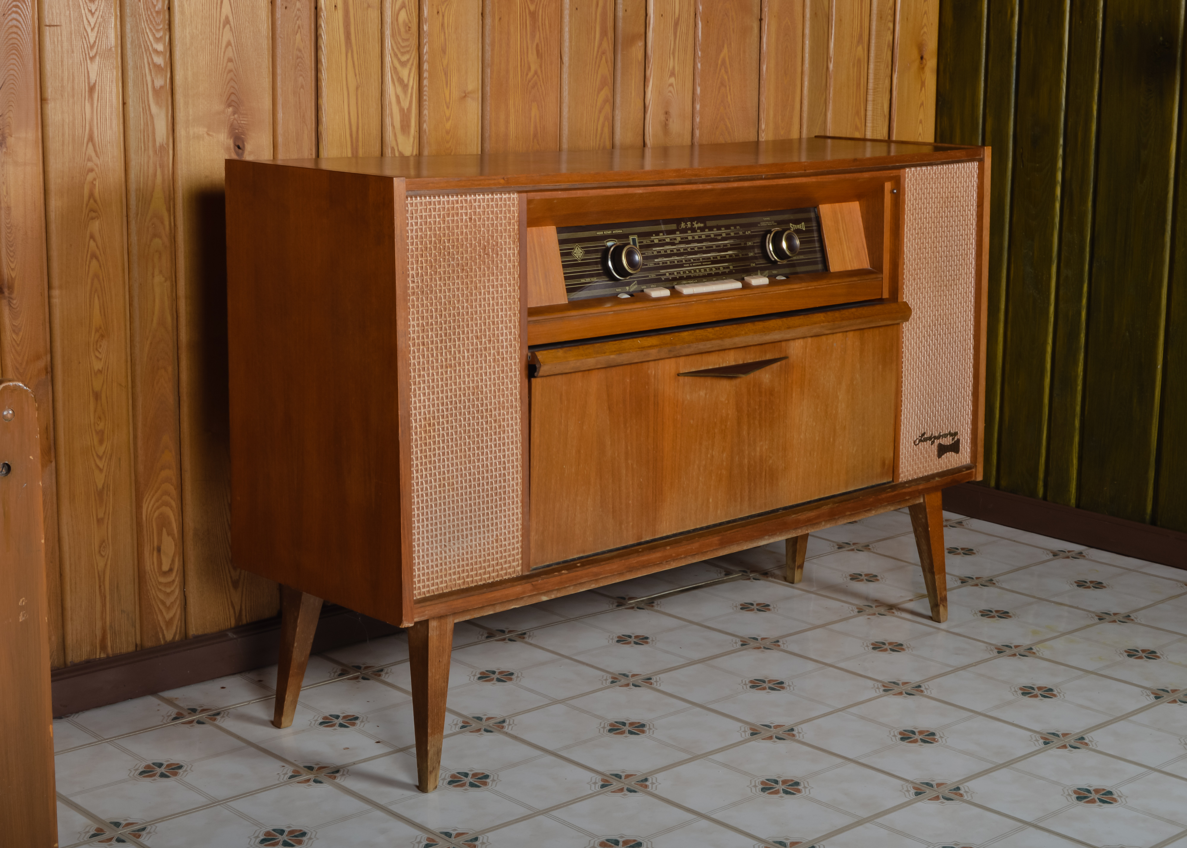 Vintage Telefunken Stereo Cabinet