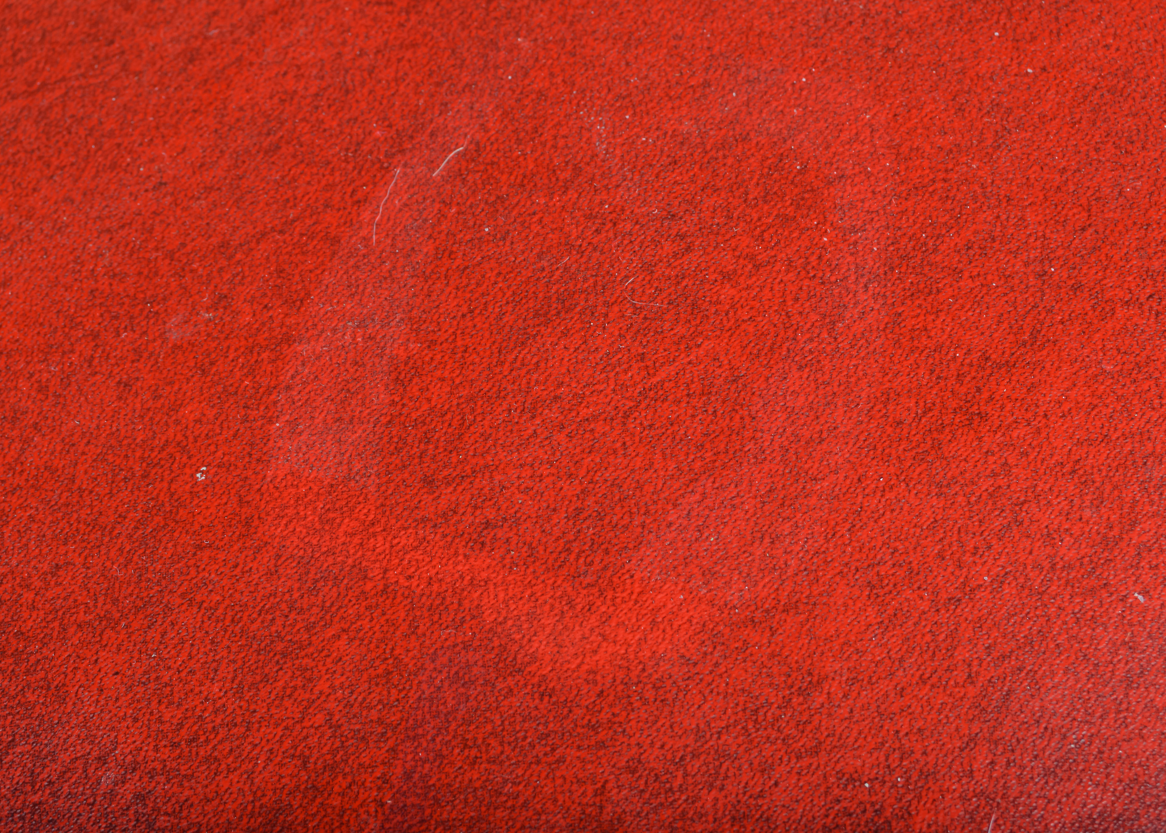 Trio of Red Vinyl Bar Stools