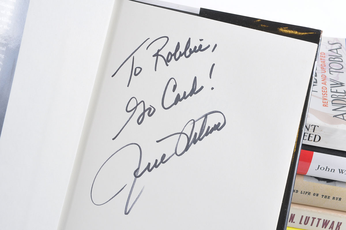 Rick Pitino Signed "Rebound Rules" First Edition Hardcover and Collection of Motivational Books