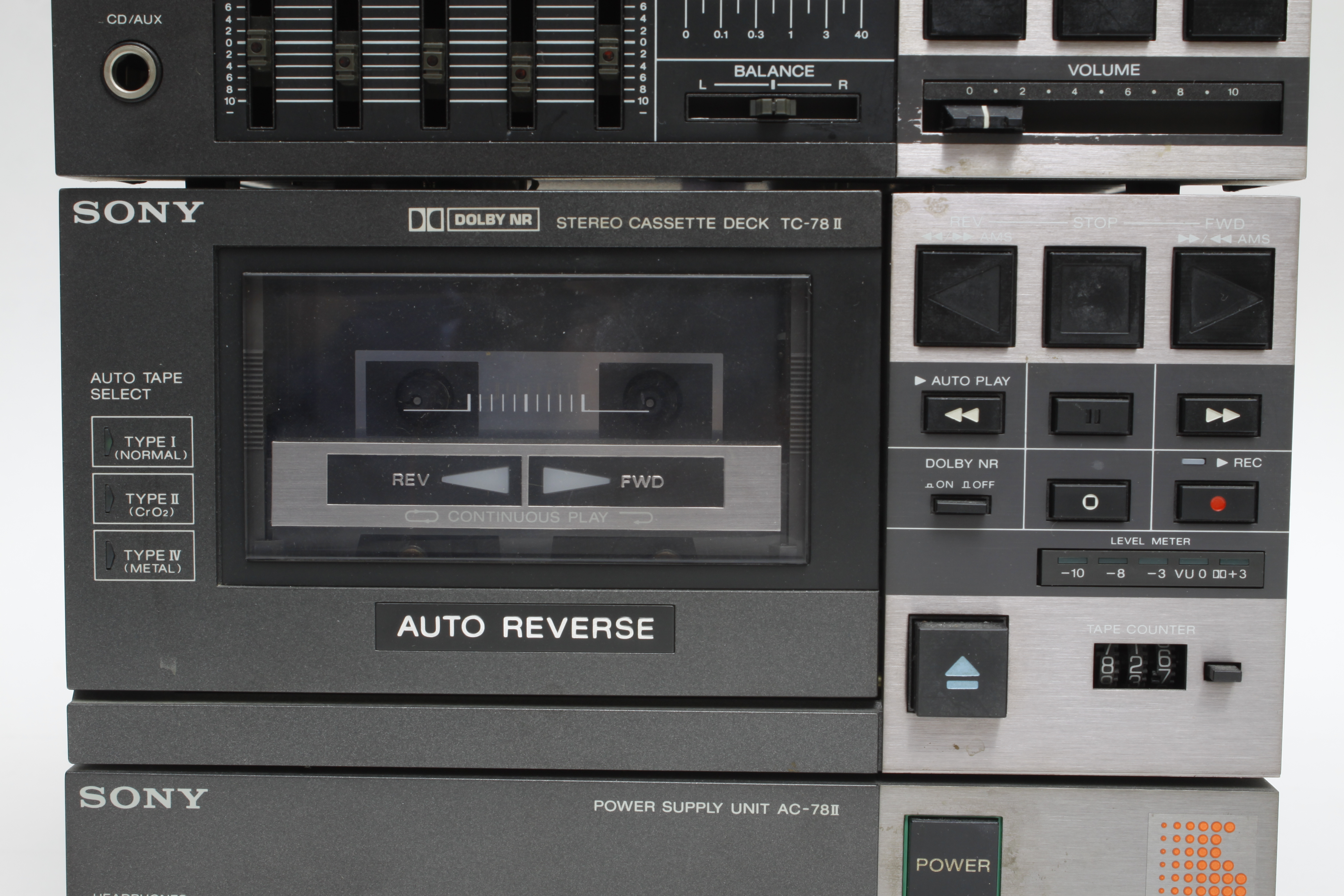 Sony FH-7 MKII Compact High Density Component System and Speakers