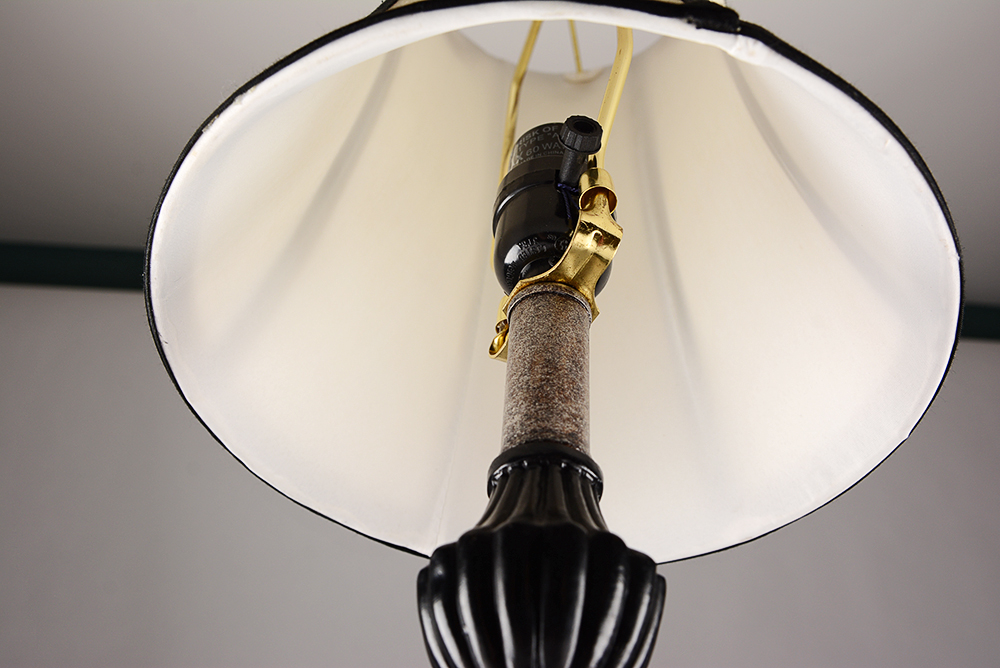 Black Candlestick Table Lamps