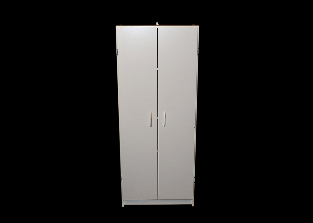 White Laminate Storage Cabinet