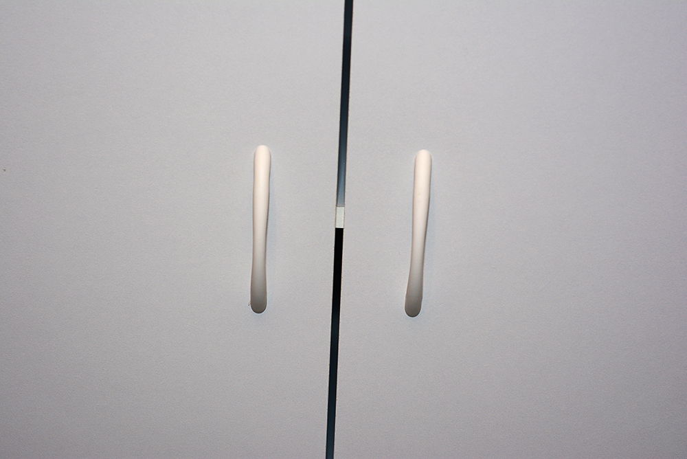 White Laminate Storage Cabinet