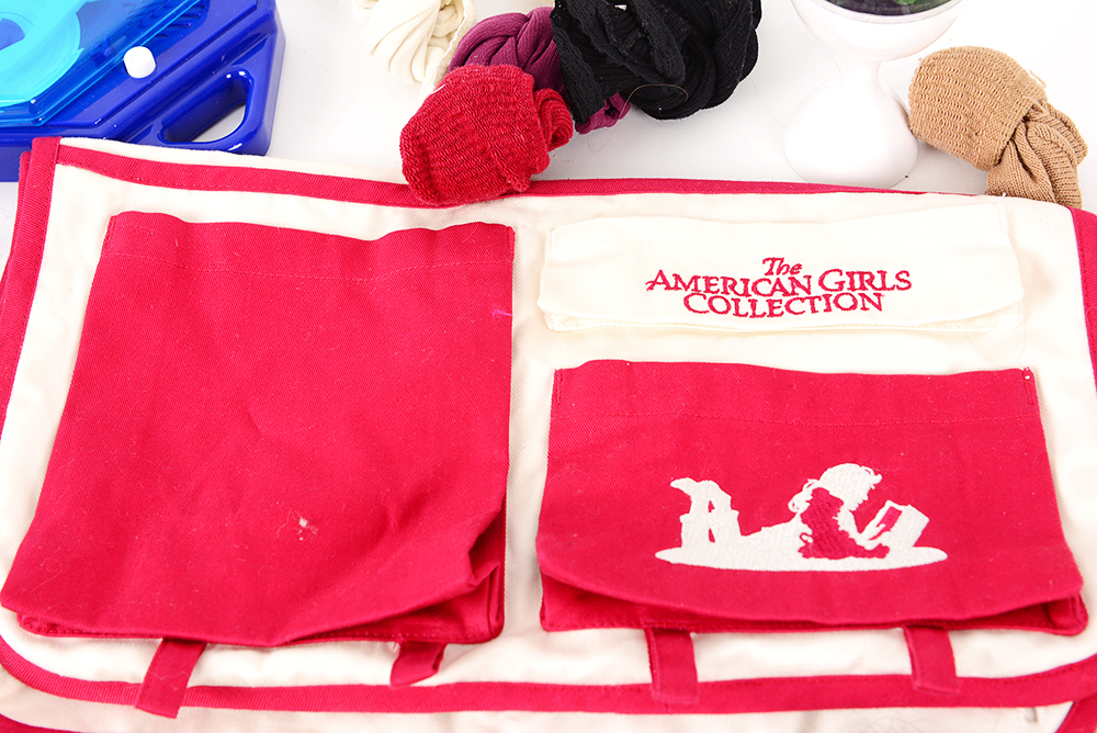 American Girl Doll Shoes, Organizer, and Other Assorted Accessories