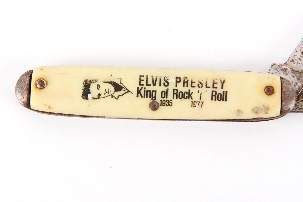 Commemorative Elvis Presley Pocket Knife