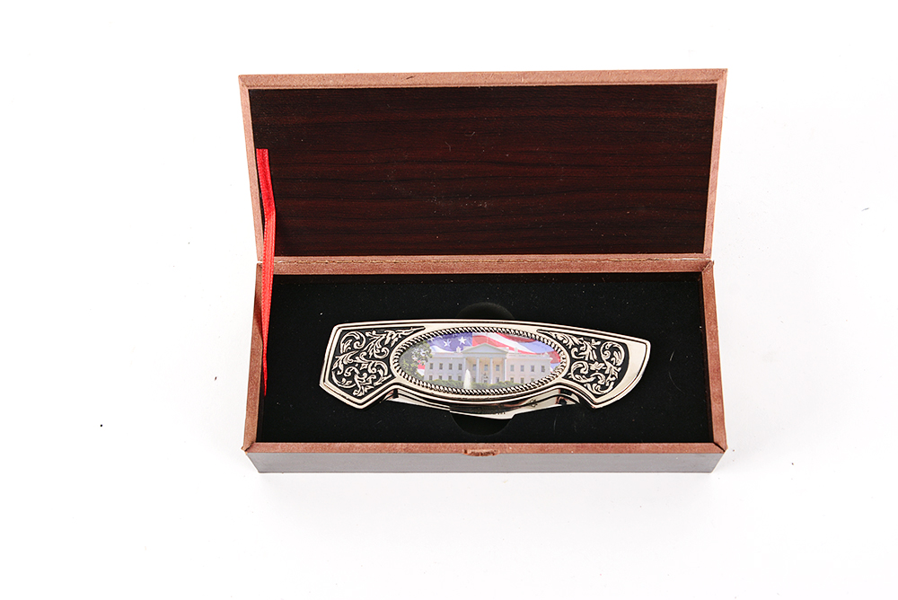 American Mint "White House" Collectable Falkner Knife