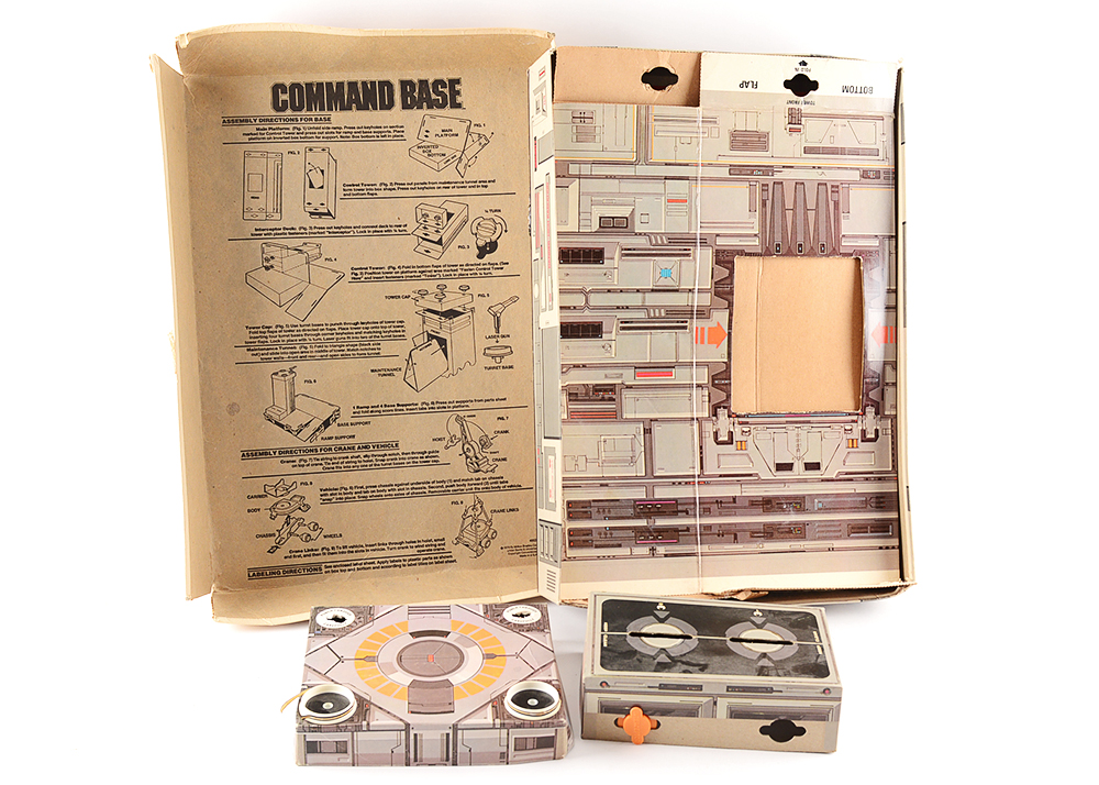 1980s Milton Bradley Star Bird and Command Base Toy