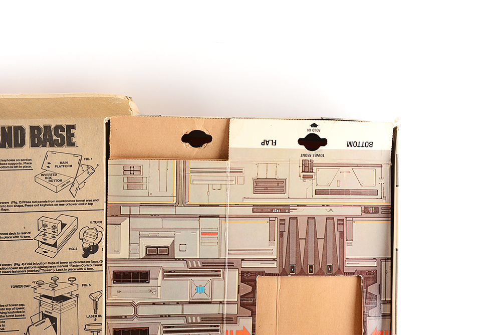 1980s Milton Bradley Star Bird and Command Base Toy