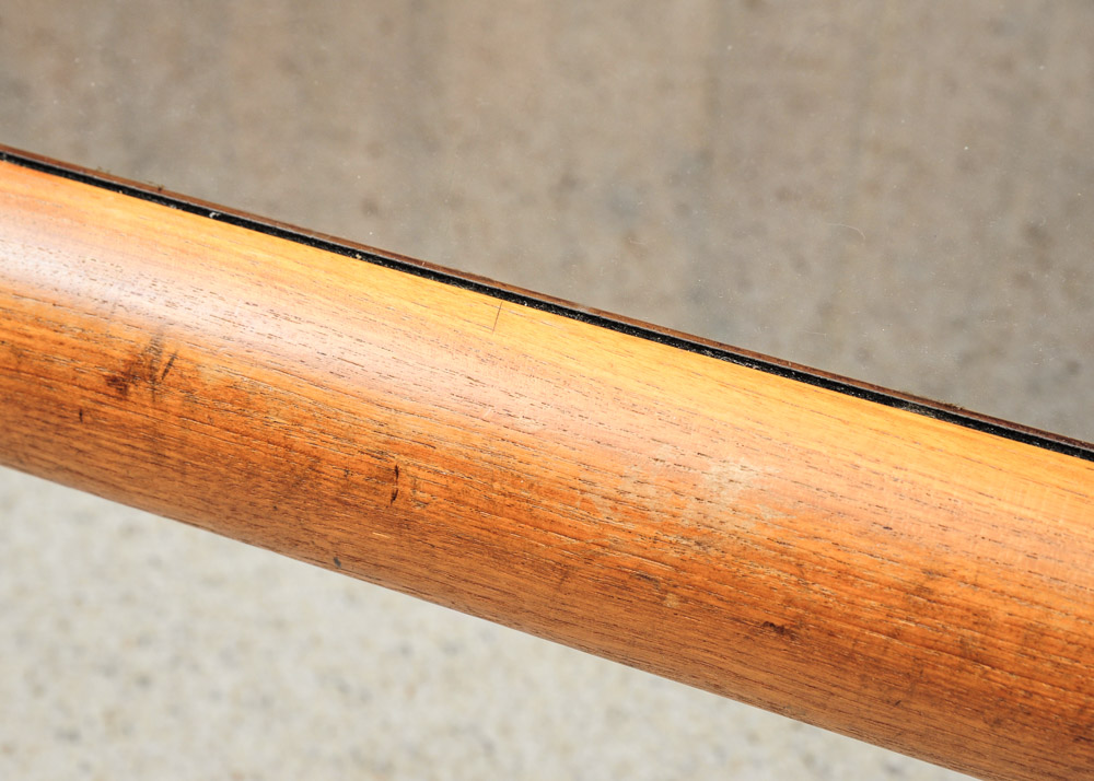 Cherry Framed Glass Top Coffee Table