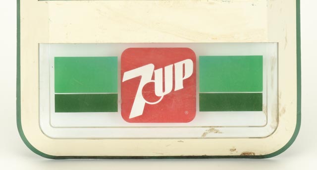 Vintage Advertising 7up Wall clock
