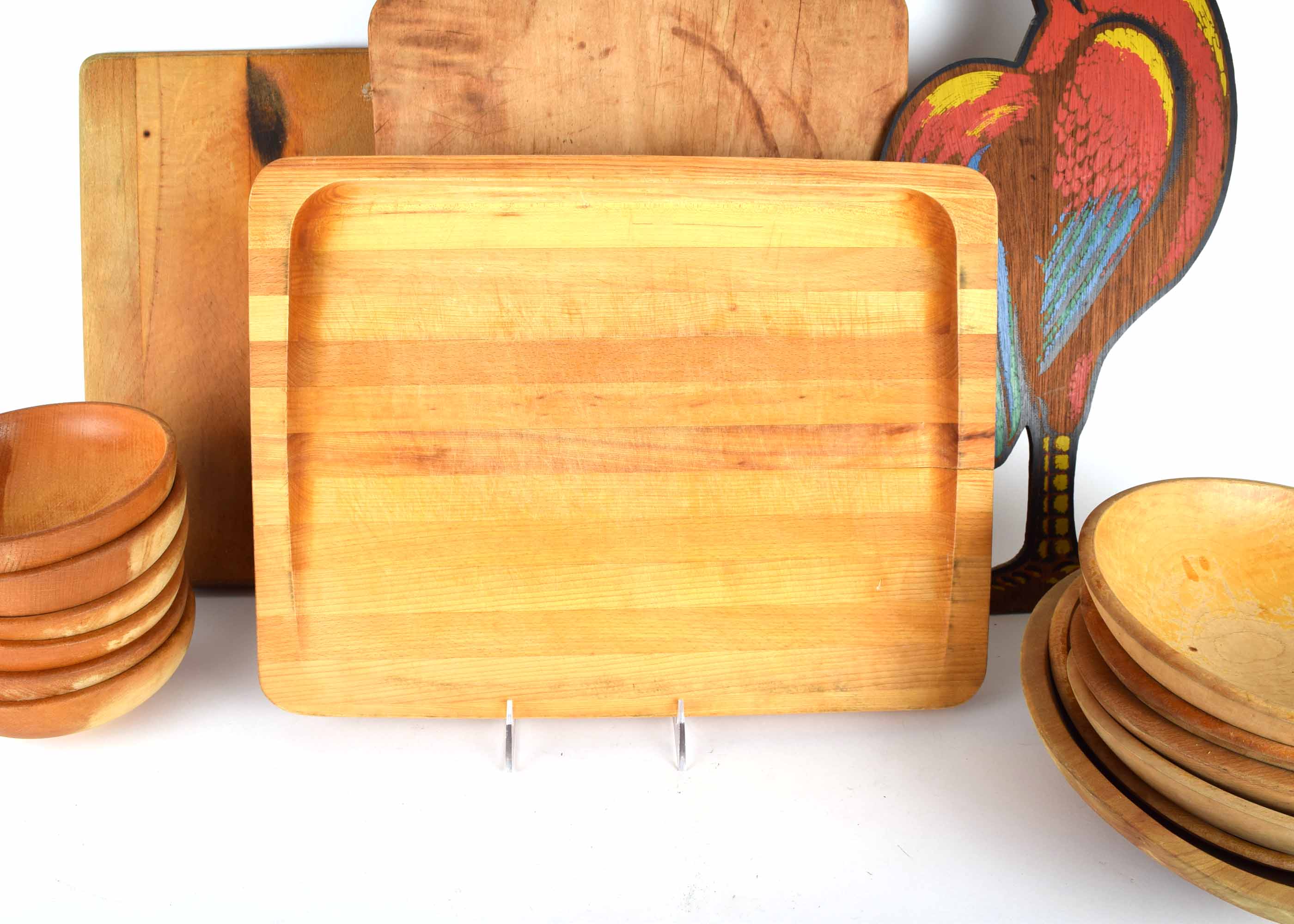 Wood Cutting Boards and Bowls