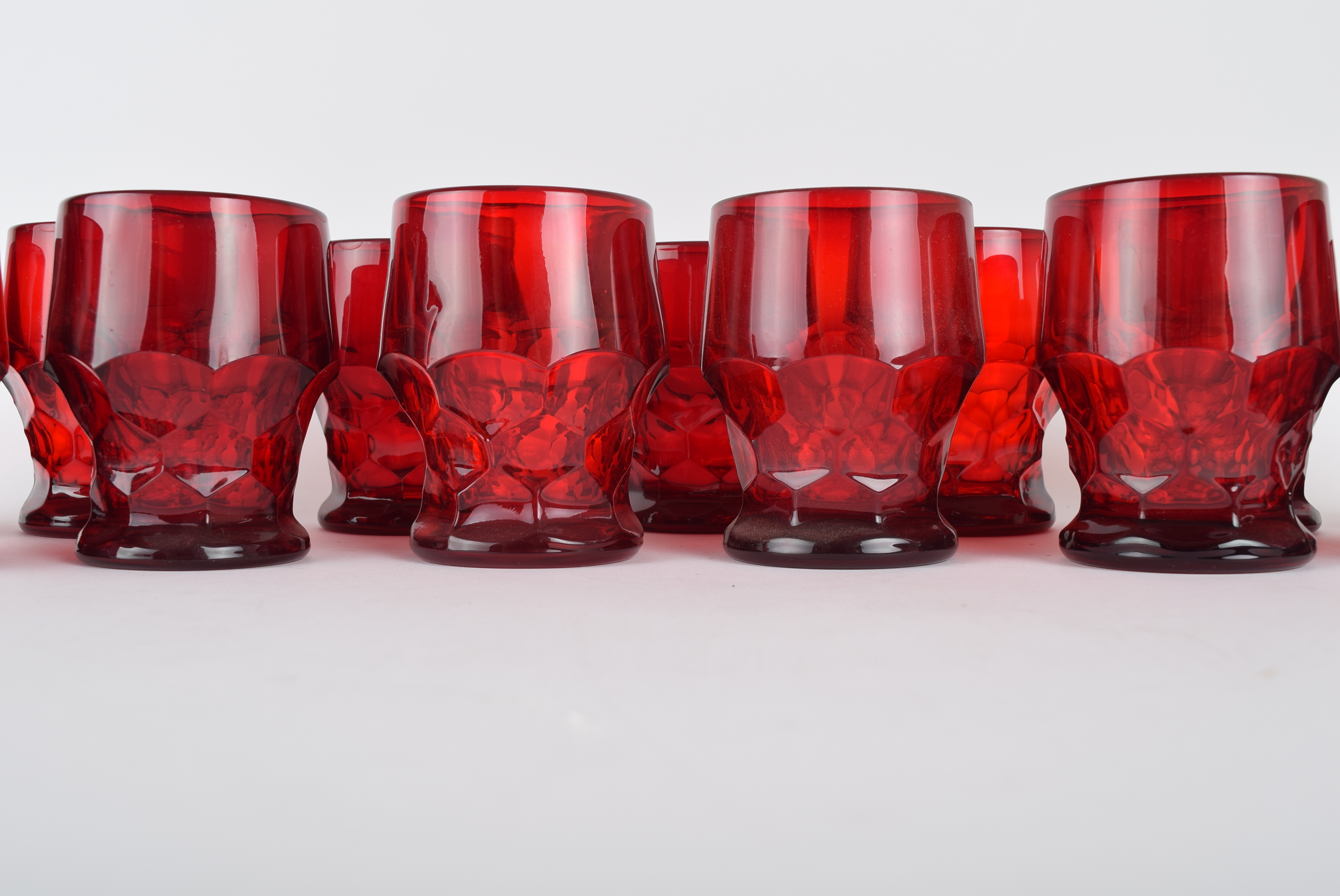 Ruby Glassware Assortment