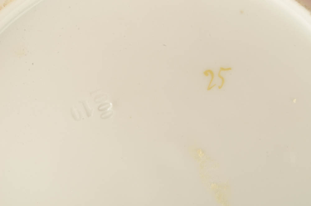 Antique MZ Austria Plates Including Napoleon