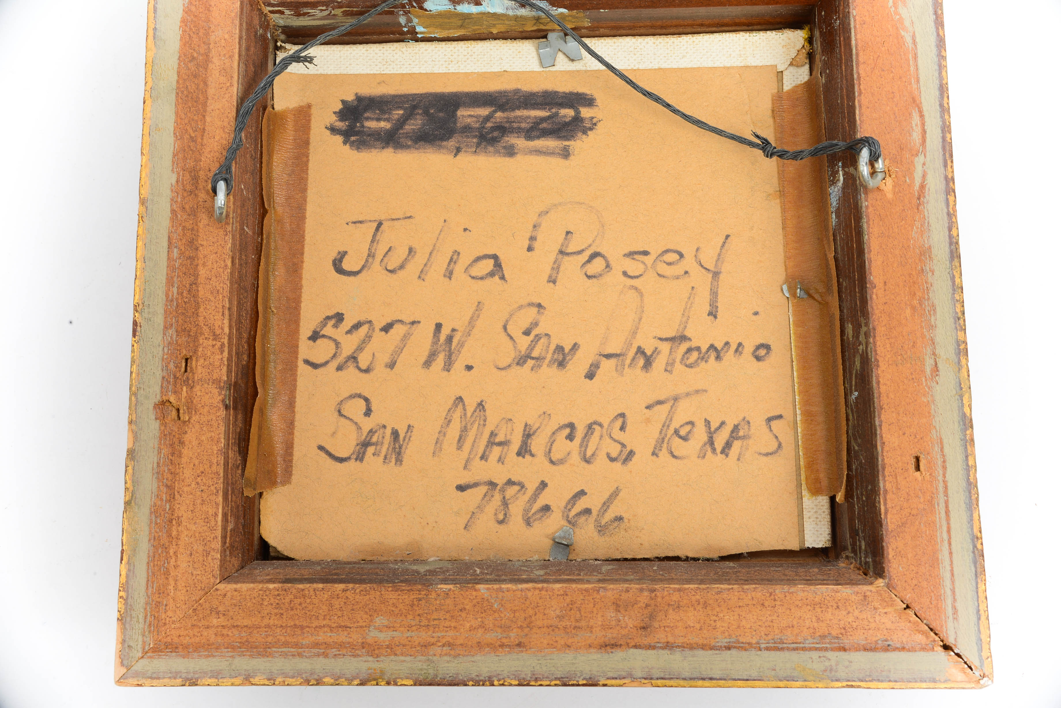 Two Oil Paintings of Flowers