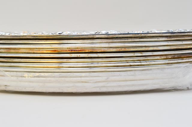 Set of Twelve Godinger SIlver Plated Charger Plates