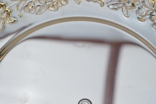 Set of Twelve Godinger SIlver Plated Charger Plates