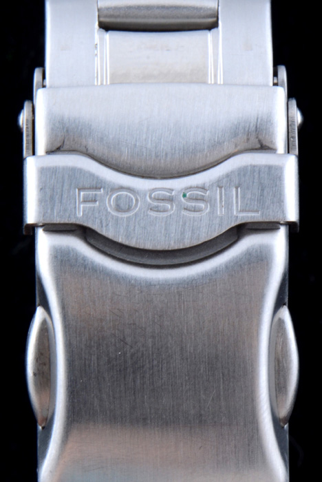 Fossil Blue Stainless Steel 100 Meter Quartz Men's Watch