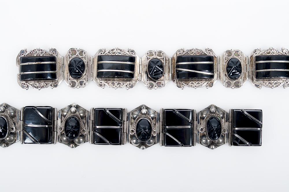 Mexican Onyx Face Bracelets