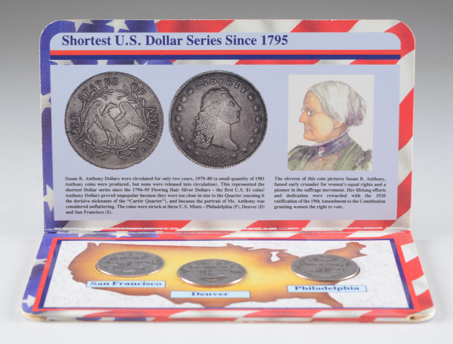 1979 Susan B. Anthony First Year All Mint Set