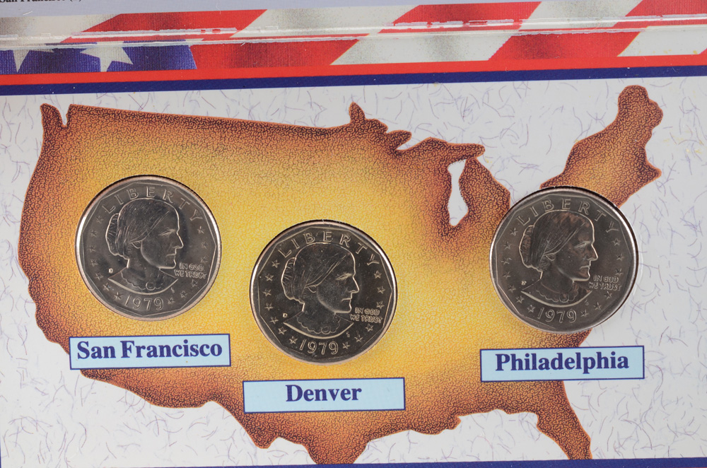 1979 Susan B. Anthony First Year All Mint Set