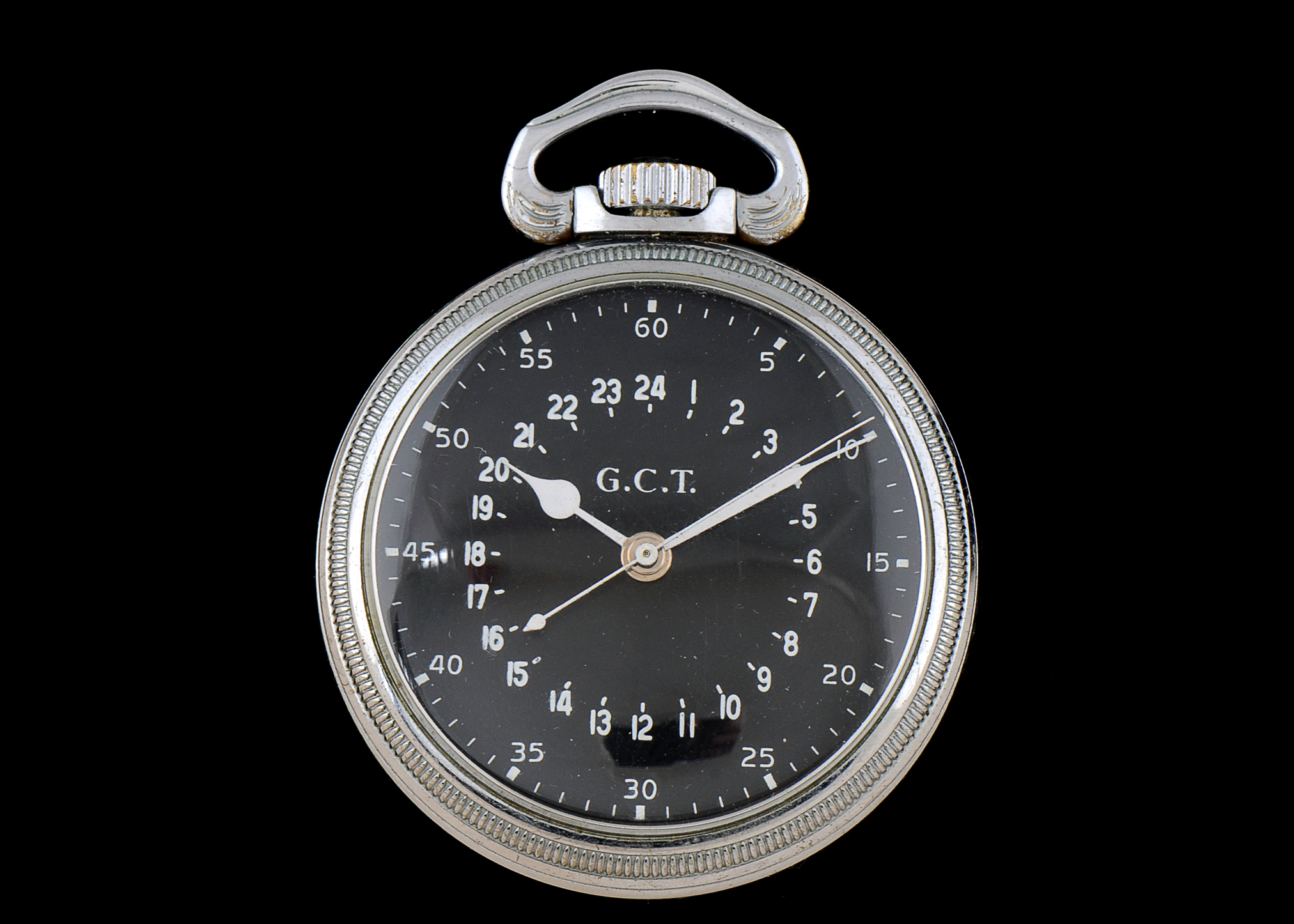 Hamilton G.C.T. 24-Hour Navigation Pocket Watch